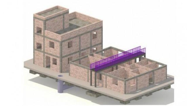 La Armada avanza en la construcción del poblado de combate urbano en Tentegorra con el inicio de la segunda fase

