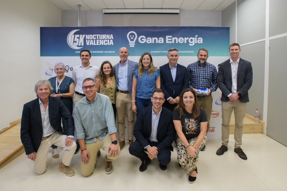 13.000 corredores encenderán la ciudad en la 12ª edición de la 15K Nocturna Valencia Gana Energía  