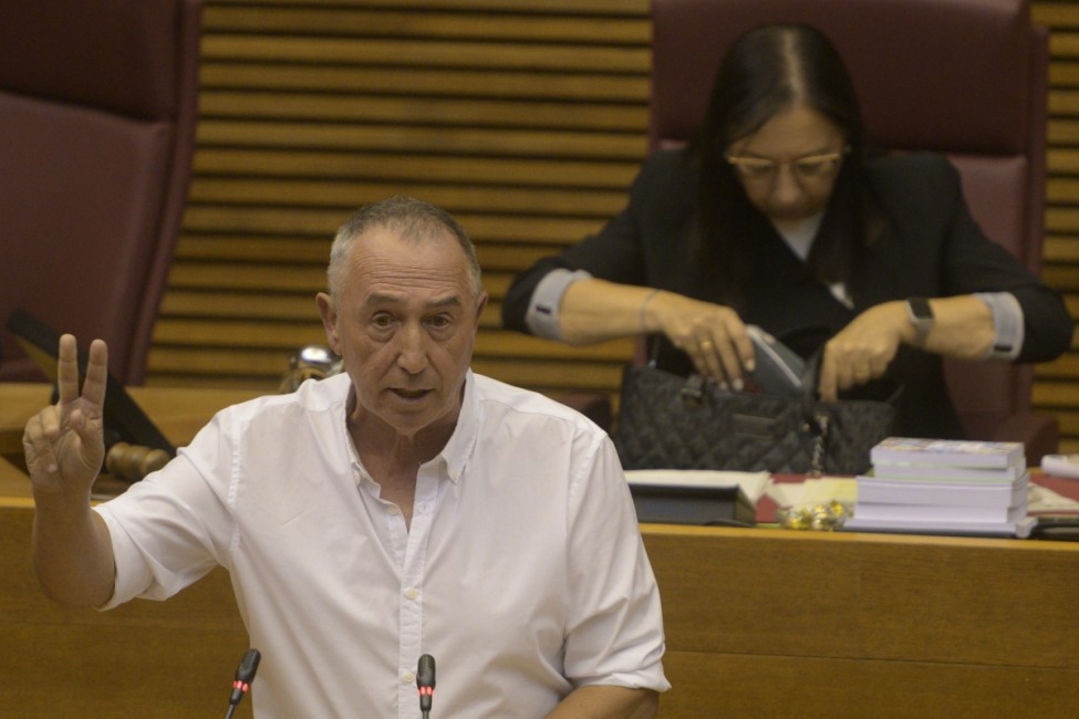 El síndic de Compromís en Les Corts, Joan Baldoví. - Foto: KIKE TABERNER