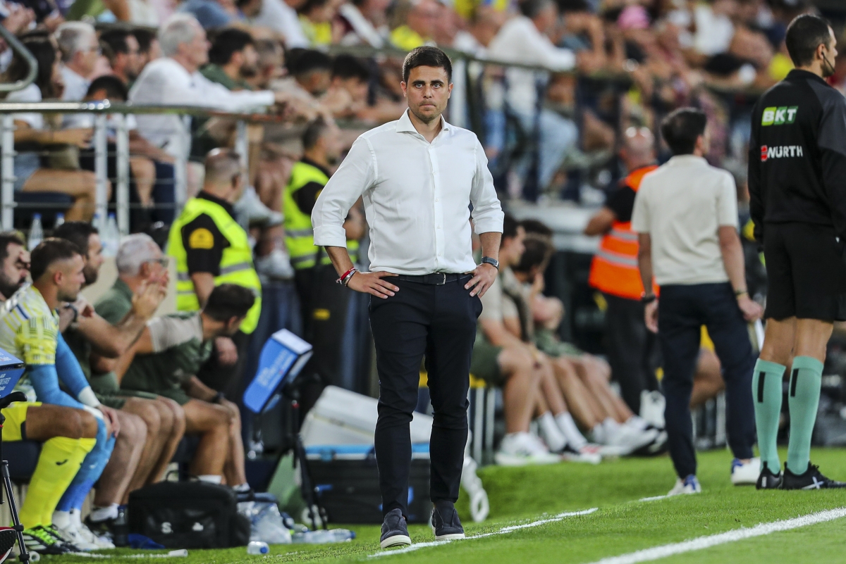 Alessio Lisci, entrenador del CA Osasuna - Foto: PLAZA