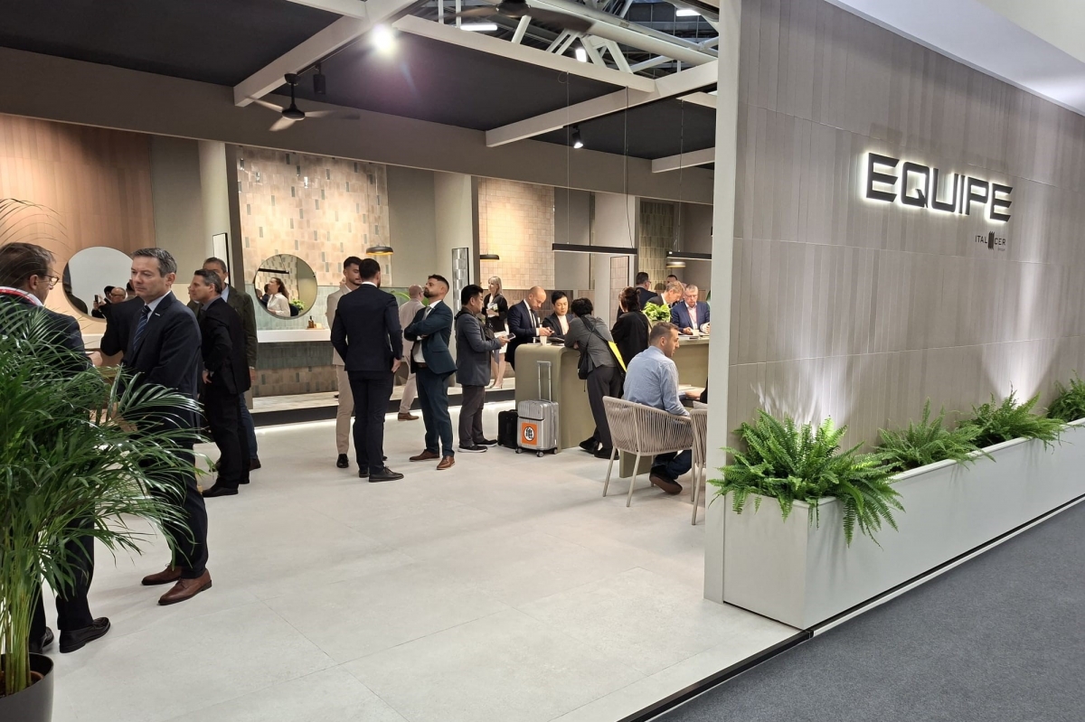 La fuerza de una marca: Equipe Cerámicas propone una conexión con la naturaleza en Cersaie 2025