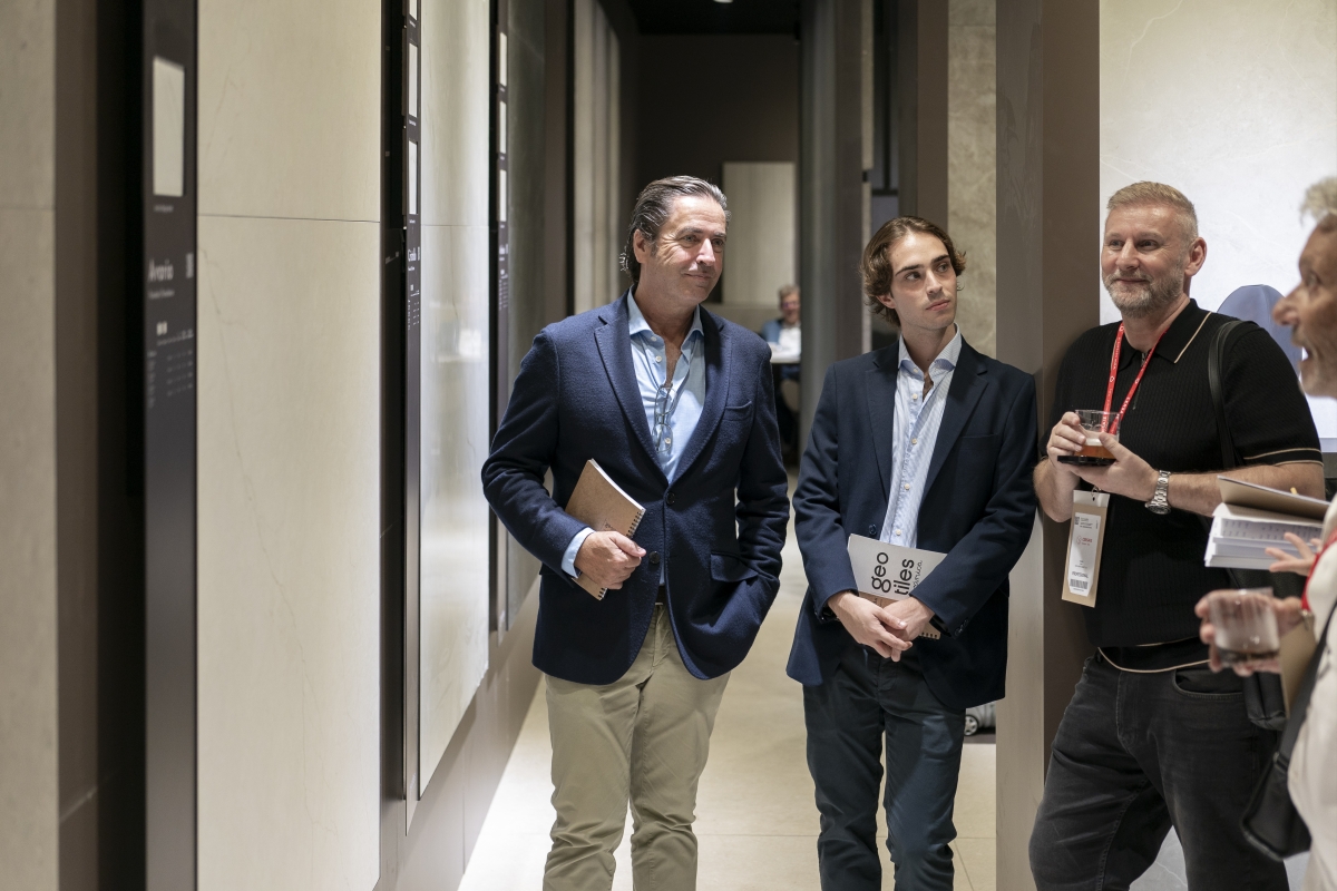 Geotiles consolida en Cersaie su compromiso con la evolución del diseño aplicado a la arquitectura