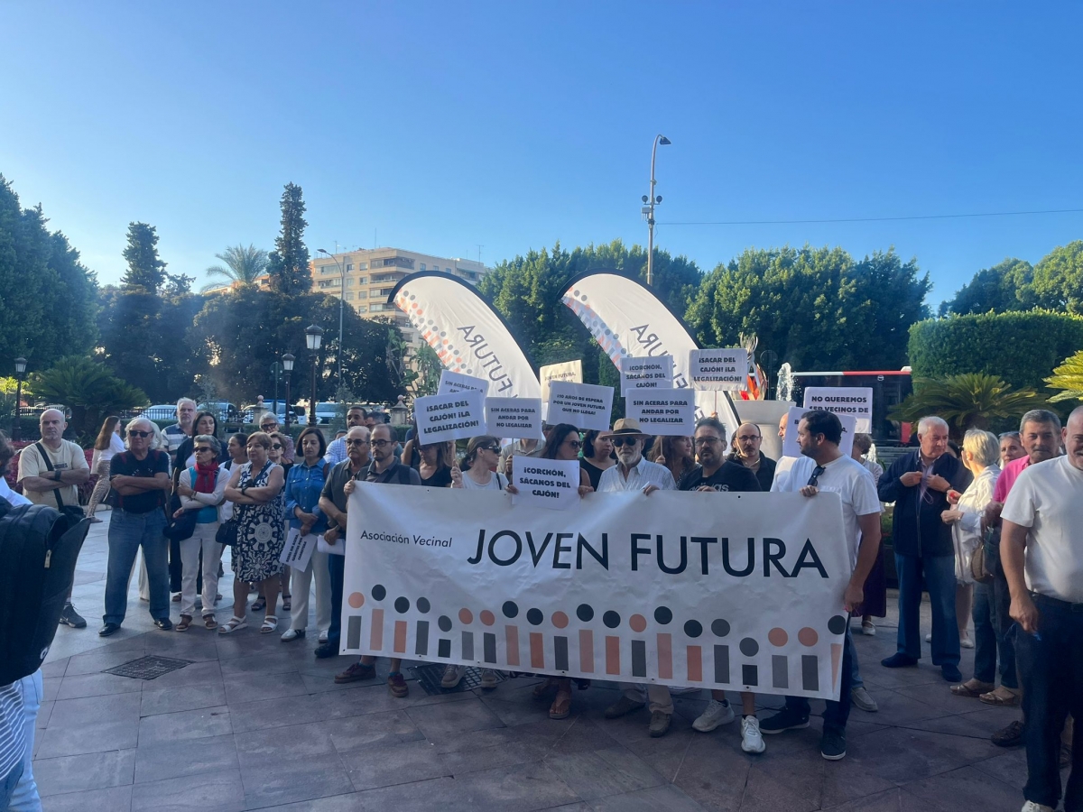 Los vecinos de Joven Futura alzan su voz en el Pleno de Murcia: 
