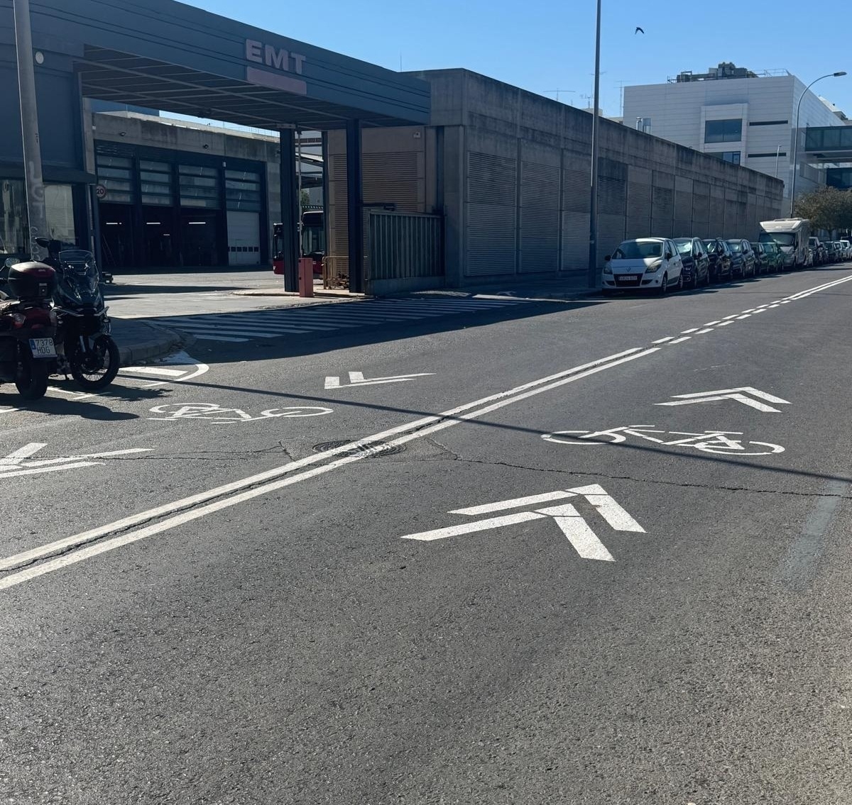 Movilidad convierte en ciclocalle la calle Agustí Alaman i Rodrigo en el entorno de la UPV