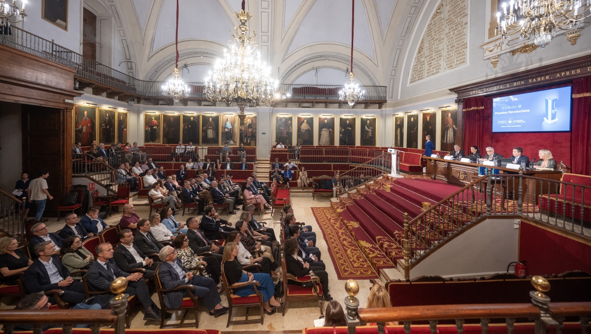 València acogerá este lunes la ceremonia de entrega de los Premios BBVA Revoluciona 2025