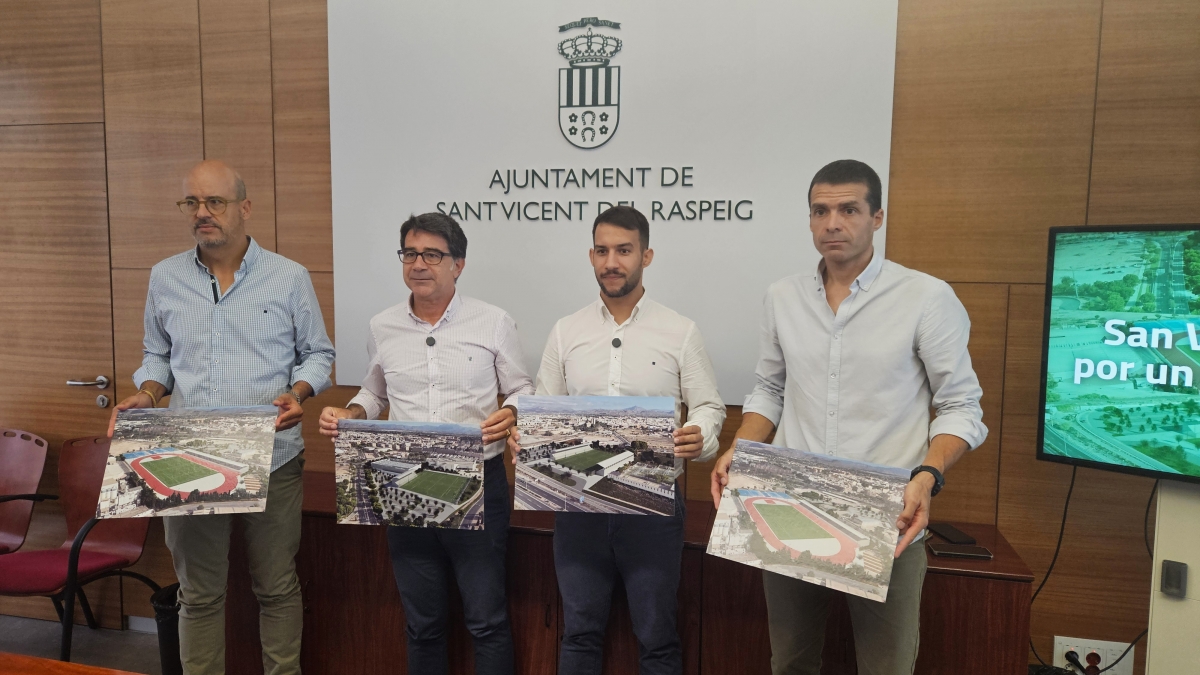 San Vicente quiere un nuevo estadio y un campo para jugar al fútbol y al hockey hierba