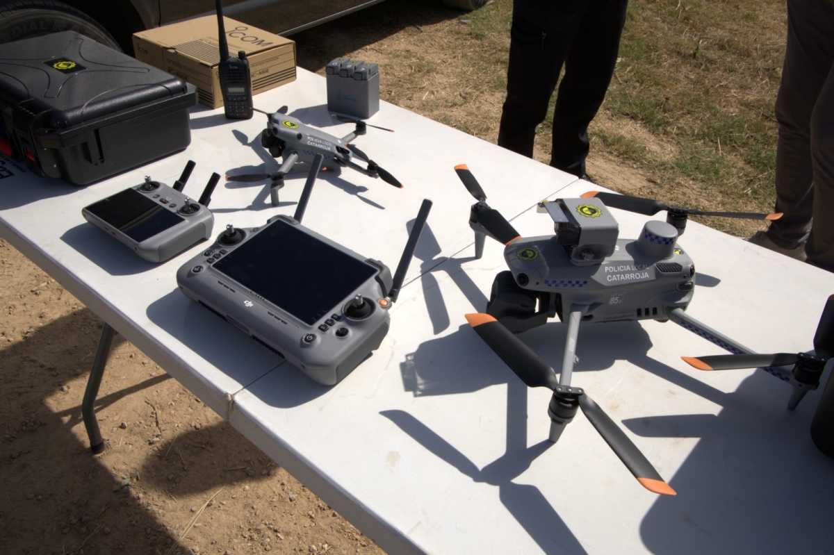 Catarroja refuerza la seguridad ciudadana con drones y más policías locales