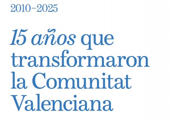 15º  Aniversario Valencia Plaza | 15 años que transformaron la Comunitat Valenciana (2010-2025)
