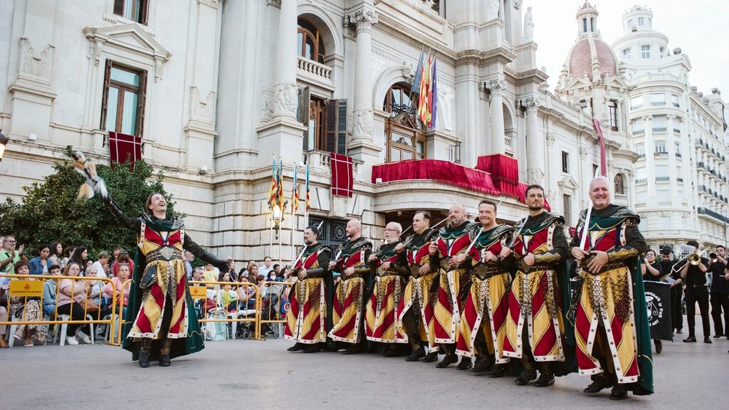 Suspendida la XXI Entrada de Moros y Cristianos de València que fue aplazada por la lluvia el 9 d'Octubre
