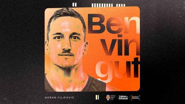 Valencia Basket ficha a Goran Filipovic por dos meses ampliables a toda la temporada