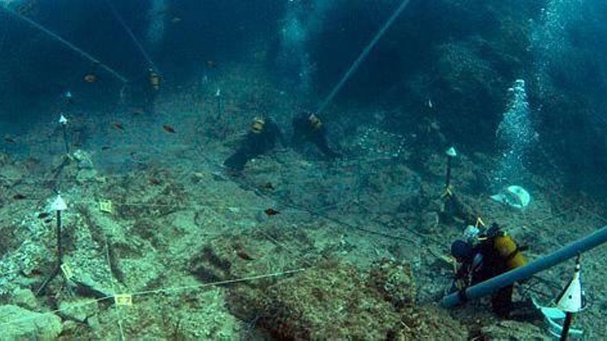 El pecio fenicio del Bajo de la Campana tendrá una exposición en el Arqua
