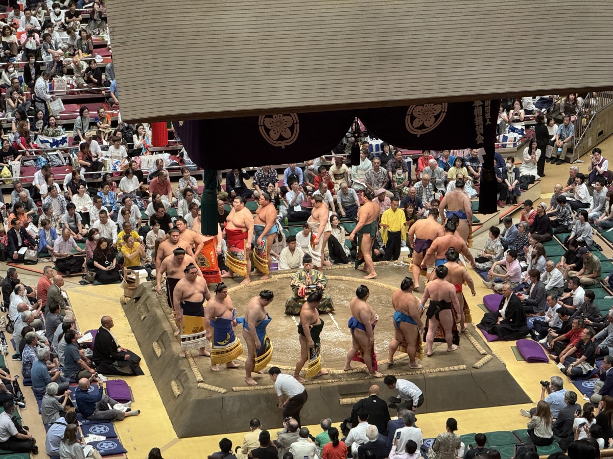 El sumo es mi nuevo deporte favorito