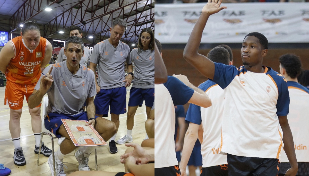 Doble sesión 'taronja' en la Supercopa