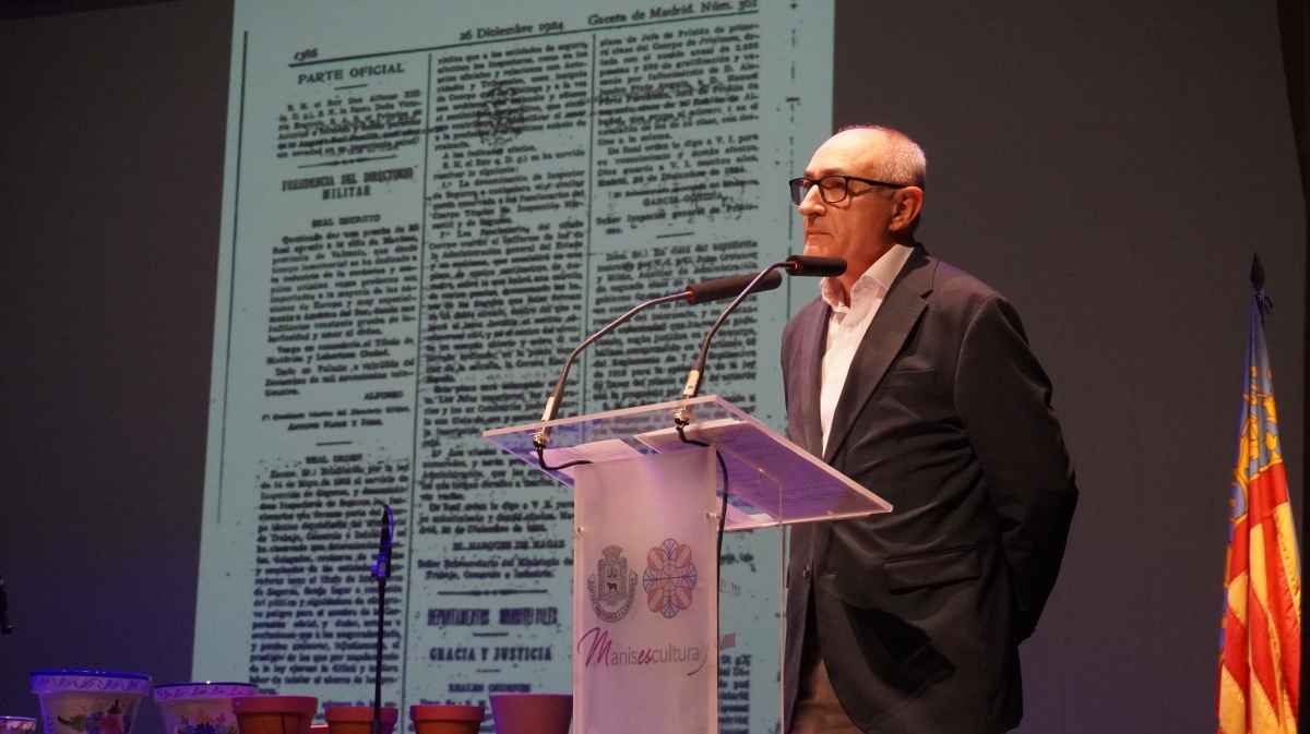 Vicent Masó Talens, nuevo Cronista Oficial de Manises