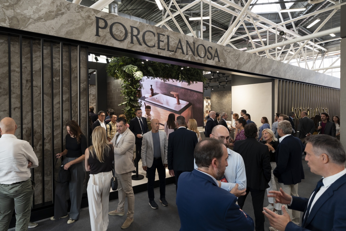Porcelanosa Grupo refuerza su liderazgo en Cersaie 2025 gracias al diseño y la innovación