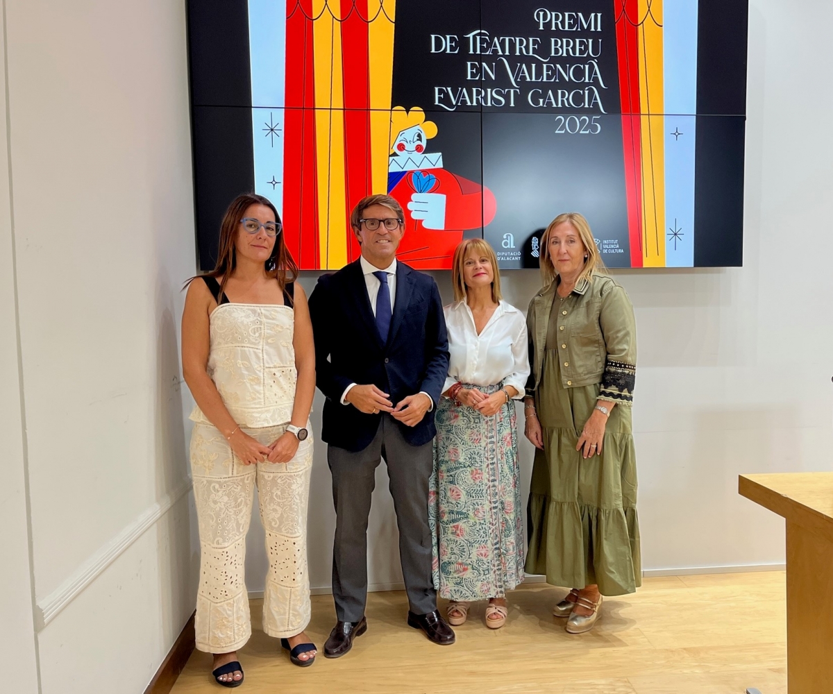 Marian Díez, premio Evarist Garcia de Teatre Breu con la obra 'Senyals de fum'