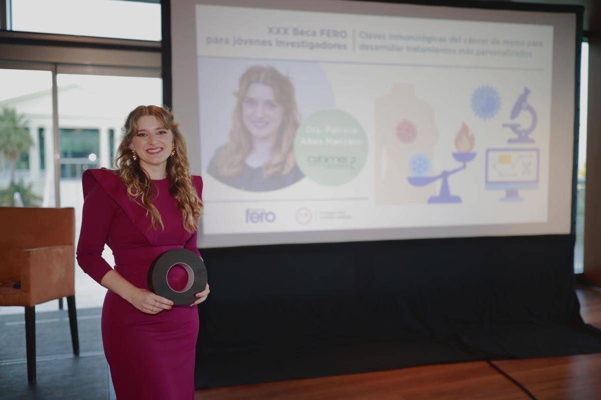 Dra. Patricia Altea Manzano, jefa del Grupo de Regulación Metabólica y Señalización en Cáncer de CABIMER - CSIC.