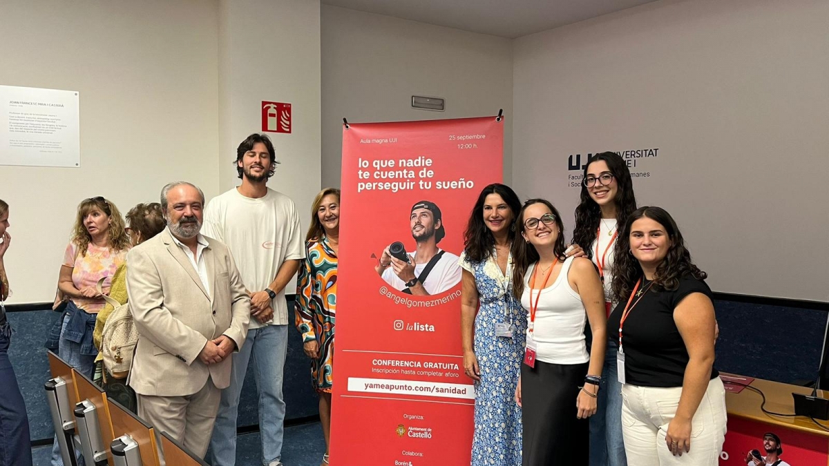 Salud emocional, propósito vital y superación personal: más de 150 estudiantes asisten a una conferencia en la UJI 