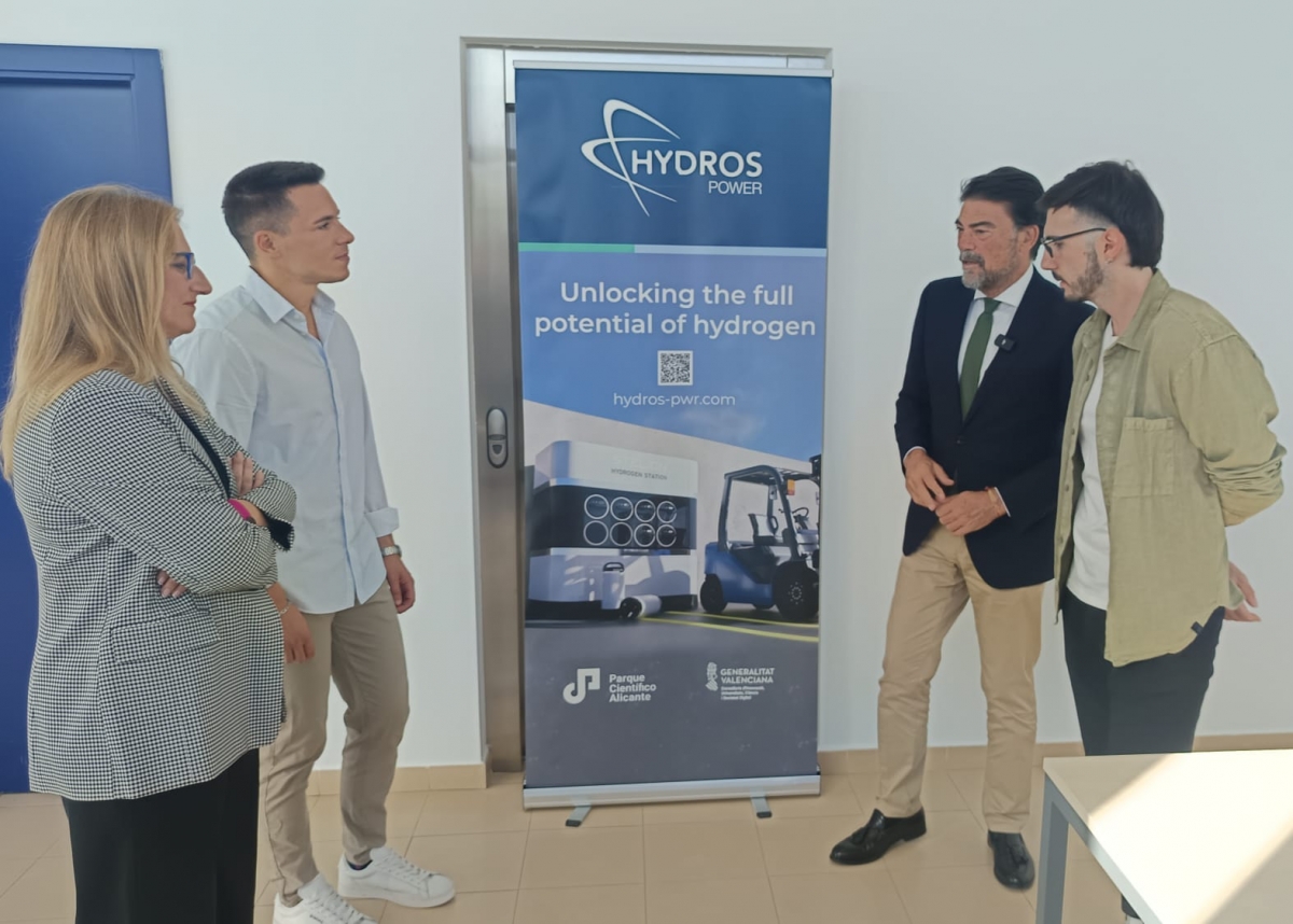 La 'startup' alicantina Hydros Power aspira a estar en la final de los Global Startup Awards 