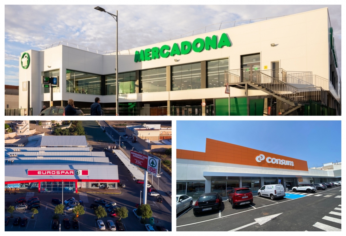 Ranking de supermercados en la Región: Mercadona continúa imbatible, Consum queda segundo y Upper cierra el podio