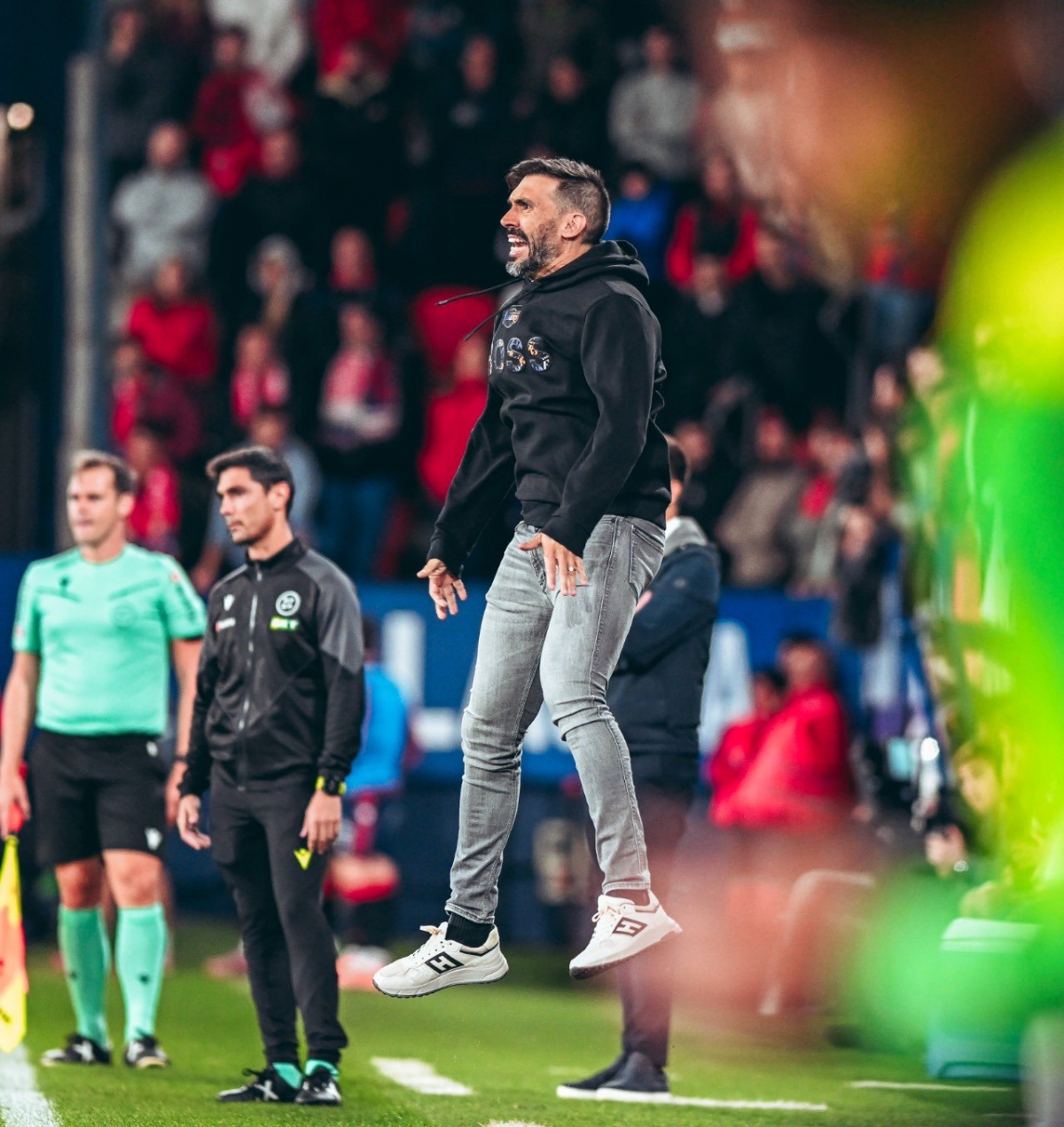 Eder Sarabia, este jueves en El Sadar