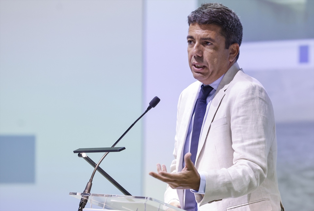 El president de la Generalitat, Carlos Mazón. - Foto: ROBER SOLSONA/EP