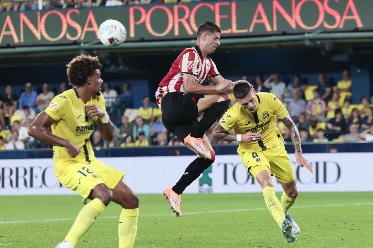 El Villarreal se impone al Athletic Club por la mínima y se afianza en puestos Champions