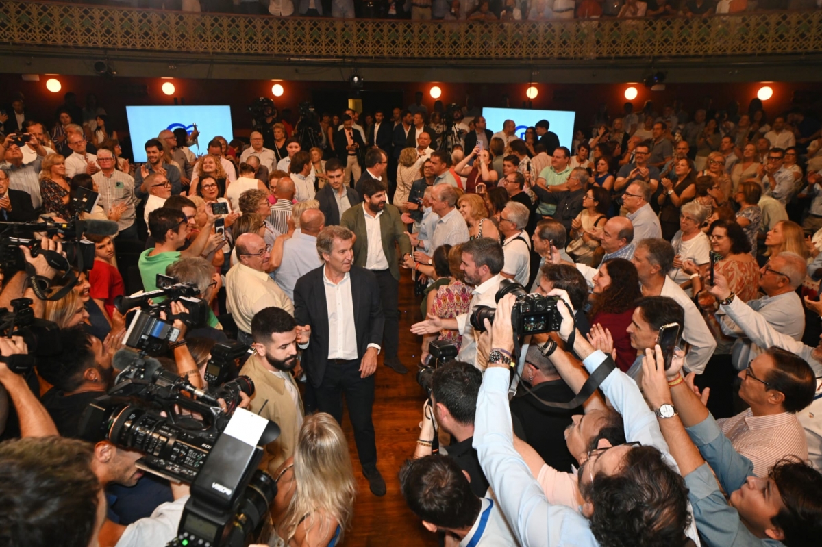 Cumbre del PP en Murcia. - Foto: PP Cumbre del PP en Murcia.