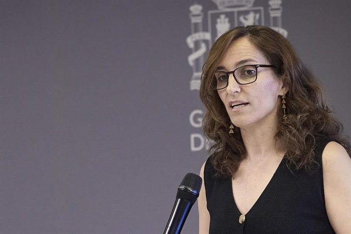 La ministra de Sanidad, Mónica García, durante una rueda de prensa tras presidir, de forma telemática, la reunión del Consejo Interterritorial del Sistema Nacional de Salud (CISNS), a 18 de septiembre de 2025, en Madrid (España). - La ministra de Sanidad, Mónica García, durante una rueda de prensa tras presidir, de forma telemática, la reunión del Consejo Interterritorial del Sistema Nacional de Salud (CISNS), a 18 de septiembre de 2025, en Madrid (España).