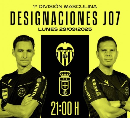 Ricardo de Burgos dirigirá el Valencia-Real Oviedo en Mestalla