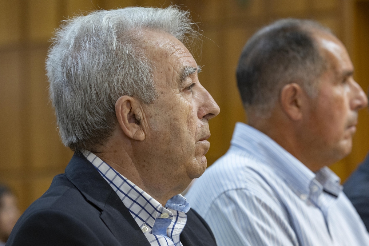 El exconsejero de Agricultura y Medio Ambiente Antonio Cerdá, durante la primera sesión del juicio Novo Carthago.