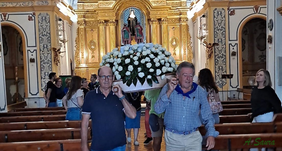 Éxito de participación en las fiestas de Los Médicos, la diputación más pequeña de Cartagena
