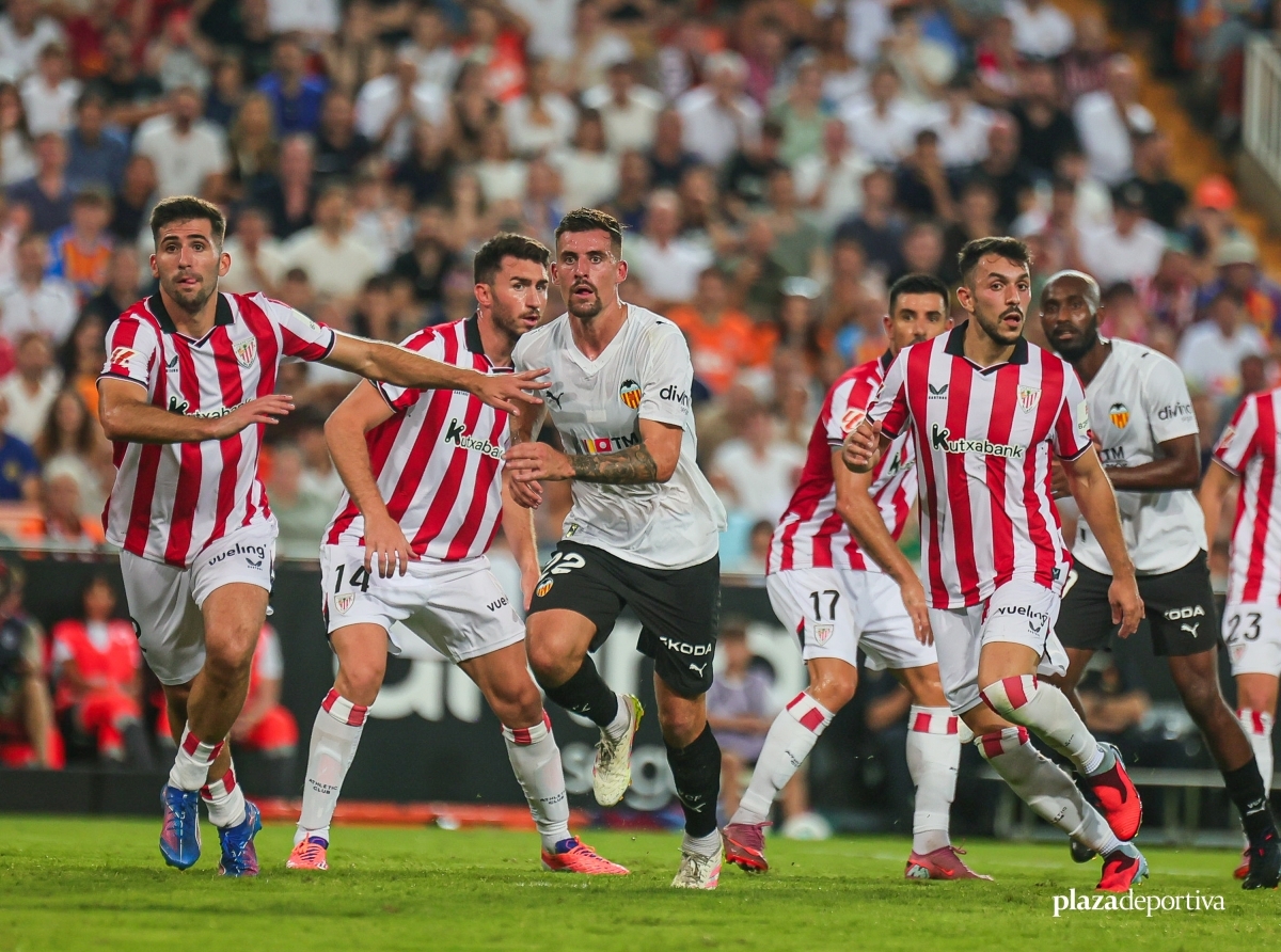 Tres partidos y más de dos semanas sin competición para el Valencia en octubre