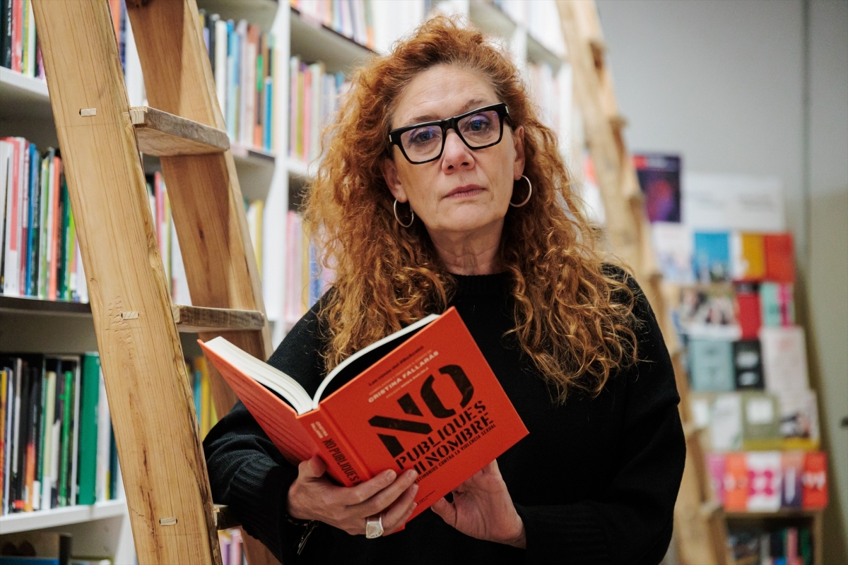 Cristina Fallarás. - Foto: CARLOS LUJÁN/ EUROPA PRESS