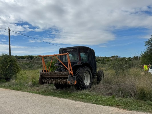 FCC inicia los primeros trabajos de las obras complementaria de la variante de Benissa 