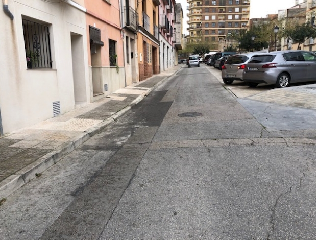 Parte de la zona en que se actuará, en una imagen incluida en el pliego. - 