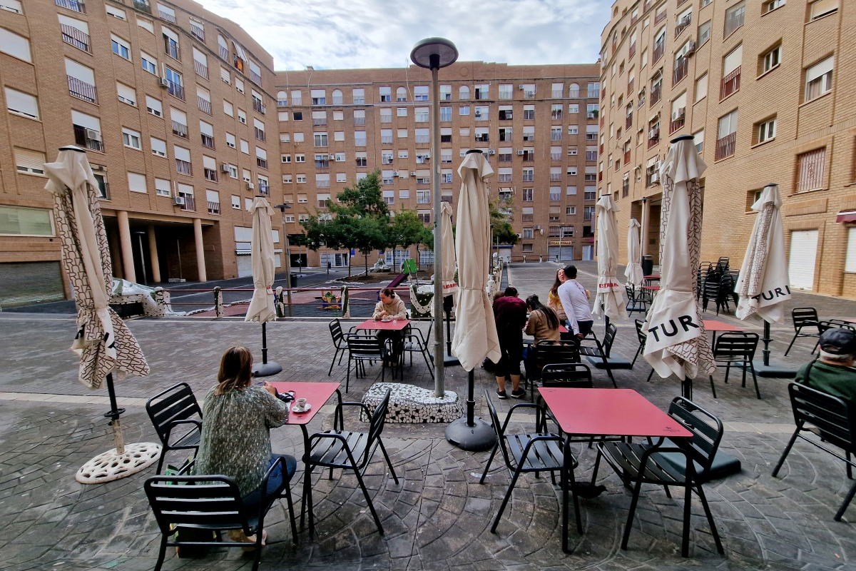 El paso definitivo con la reforma de la plaza Serra de l'Esparraguerra: la local Maquiver acometerá la obra