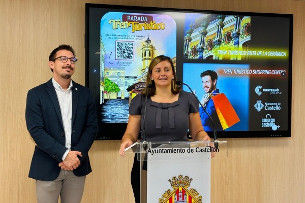 Las dos nuevas rutas del tren turístico de Castelló: del comercio local al atractivo de la cerámica