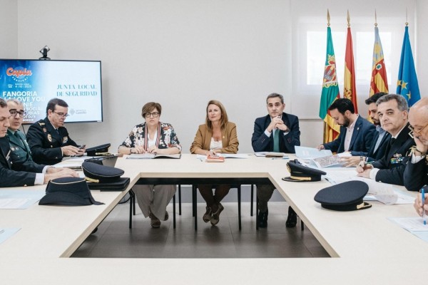 Castelló celebra la Junta de Seguridad para definir el dispositivo con motivo del Festival Capla en Refeyme