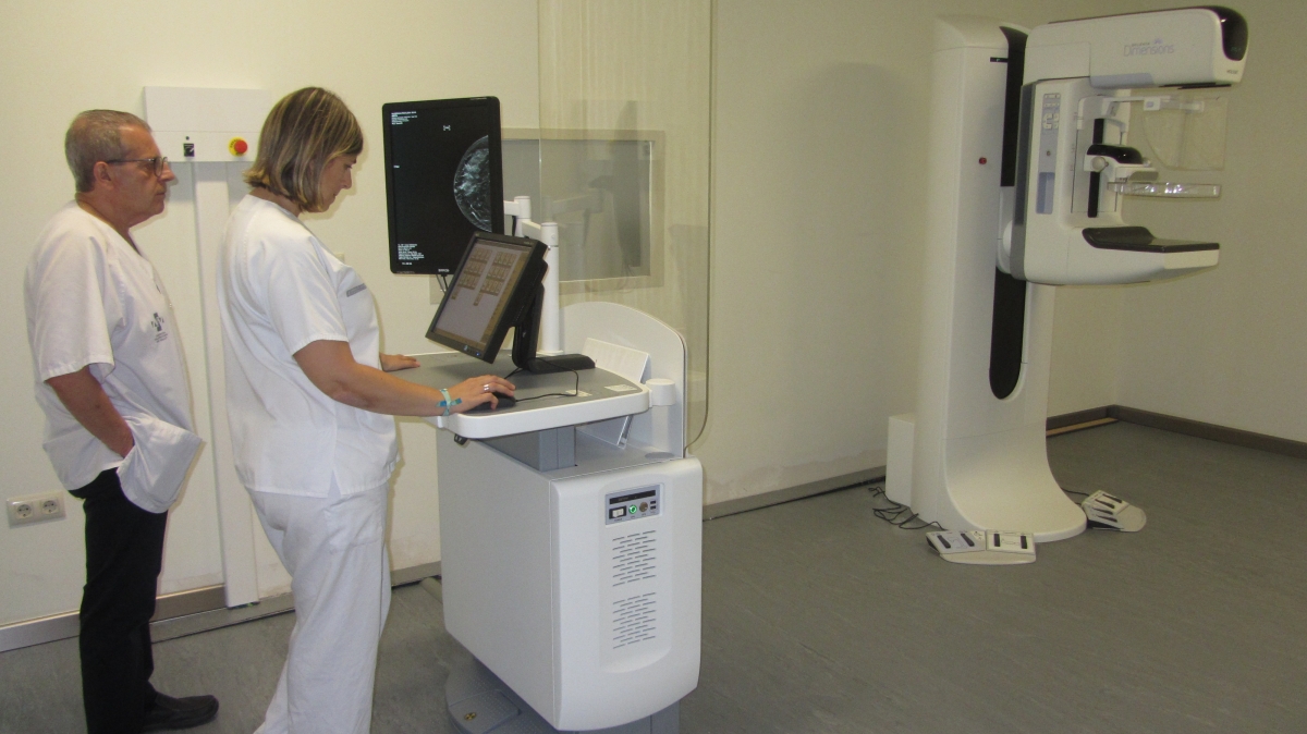 Mamógrafo adquirido en 2019 - - Foto: GVA