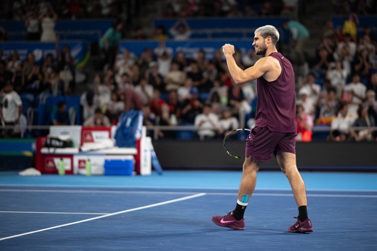Alcaraz, que renuncia a Shanghai, para tras jugar 48 partidos en 143 días