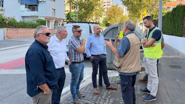 Benidorm ultima las obras de Els Tolls: el asfaltado definitivo terminará el 8 de octubre