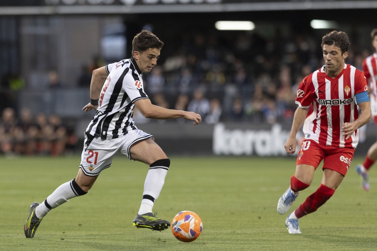Imagen del Castellón-Sporting de la pasada temporada en el SkyFi Castalia. - Foto: Carme Ripollés