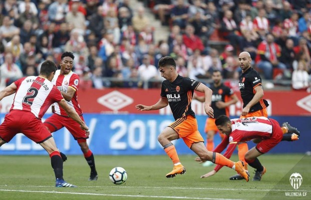 El Valencia no gana en Montilivi desde el ascenso del Girona con un empate y dos derrotas