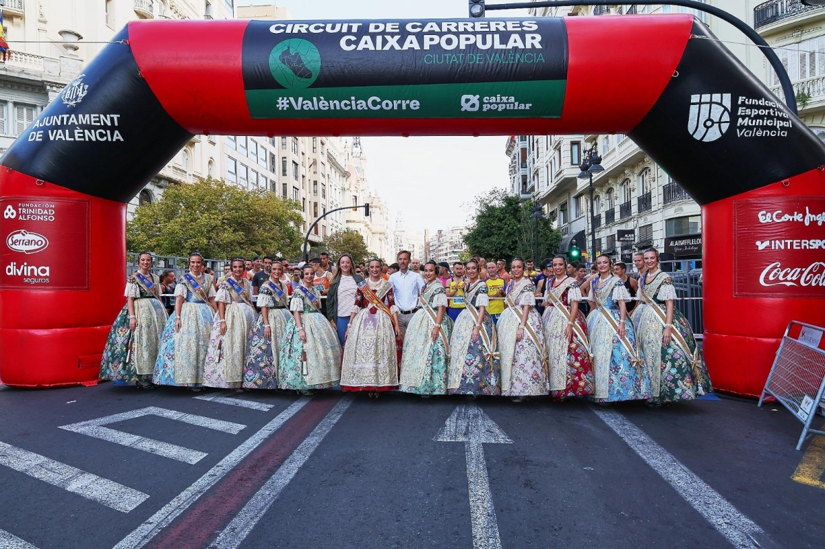 La XV Volta a Peu de les Falles cierra el XX Circuit Caixa Popular de Carreres Ciutat de València