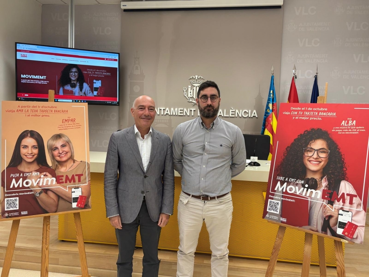 EMT estrena una web más accesible y adaptada al móvil para gestionar el sistema de pago MovimEMT con tarjeta