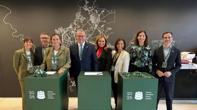 Benidorm defiende en Lituania su candidatura a un nuevo reconocimiento en sostenibilidad de Europa
