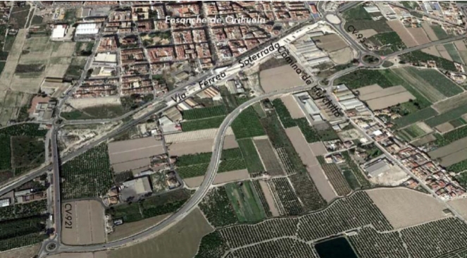 La zona en la que se contemplaba la modificación tumbada por la Generalitat. - Foto: AP.