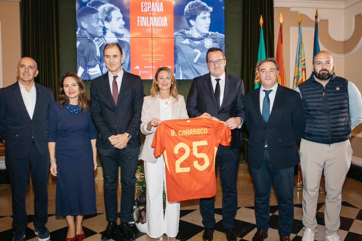 Castelló se prepara para recibir en Castalia a la 'Rojita' ante Finlandia en la clasificación para la Euro