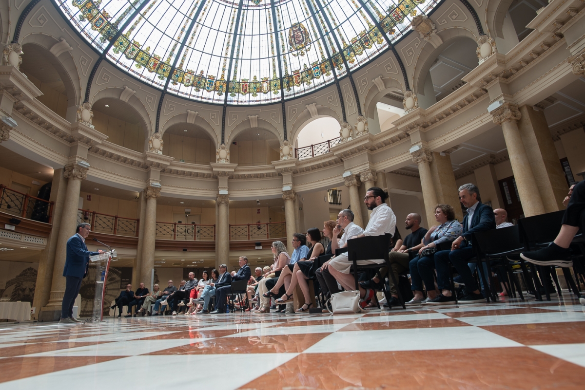 Imagen de archivo de un acto de la ADCV en el Palau de les Comunicacions.